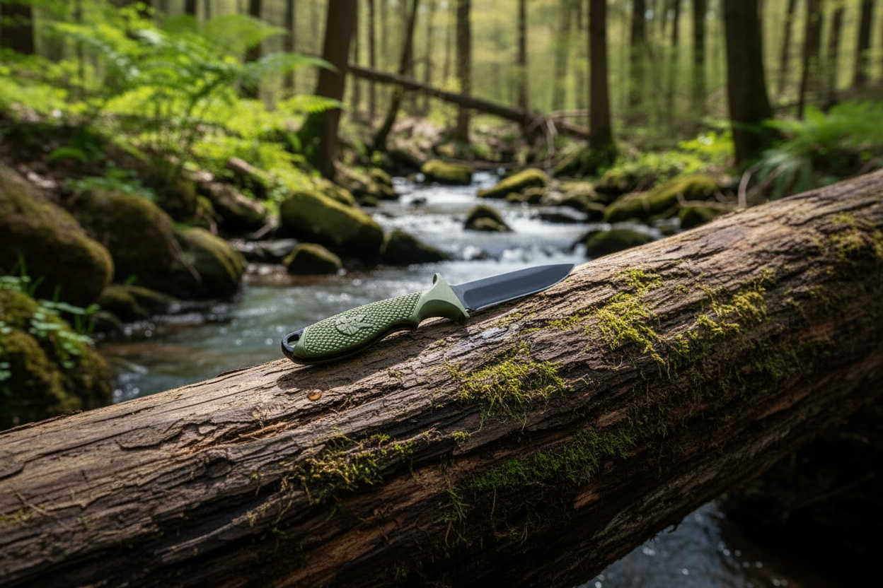 OdenWolf Field Knife - Outdoor Scene