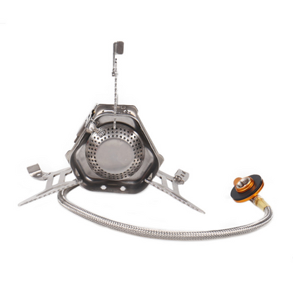 Camping Stove with Burner Converter