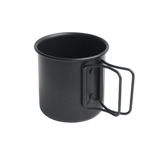 300ml Portable Folding Aluminum Camping Cup