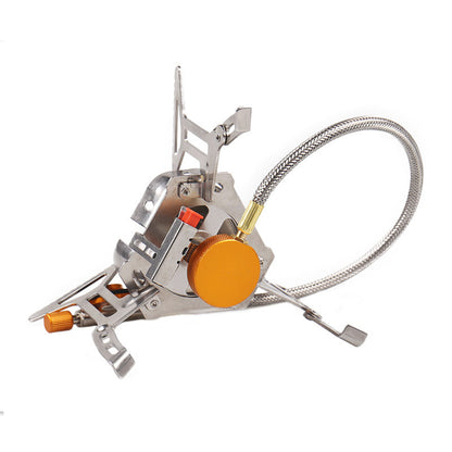 Camping Stove with Burner Converter