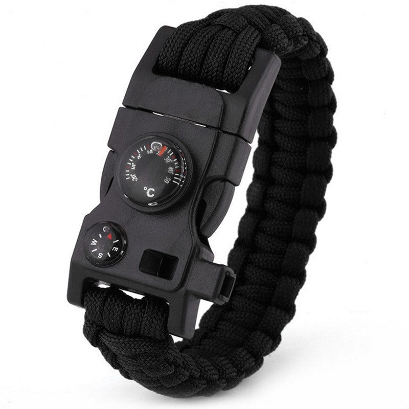 Outdoor Paracord Survival Bracelet with Parachute Cord
