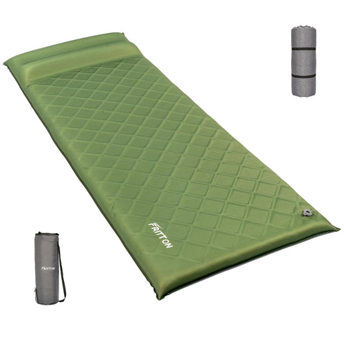 FRITTON Quick Inflate Memory Foam Camping Mattress