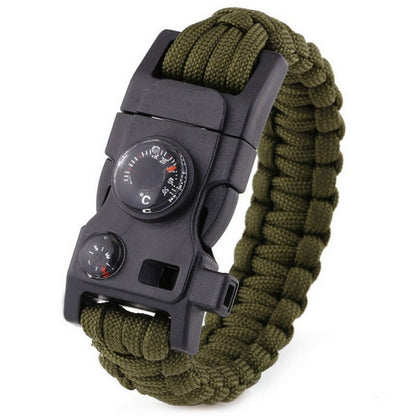 Outdoor Paracord Survival Bracelet with Parachute Cord
