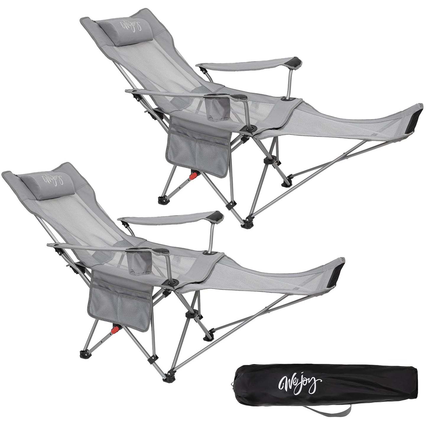 WEJOY FlexiRest 2-Pack Adjustable Outdoor Chairs