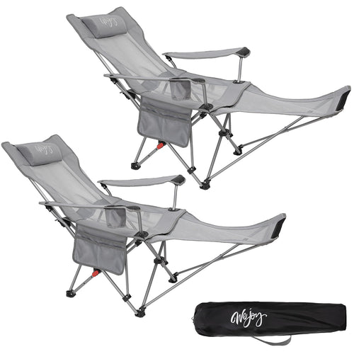 WEJOY FlexiRest 2-Pack Adjustable Outdoor Chairs