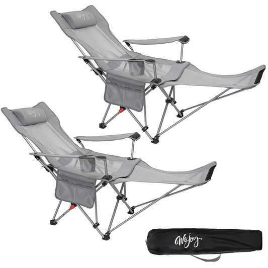 WEJOY FlexiRest 2-Pack Adjustable Outdoor Chairs