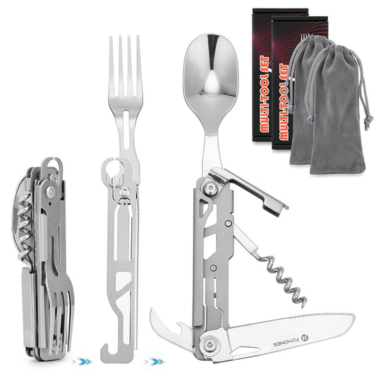 CAMPGEAR 6-in-1 Outdoor Utensil Kit