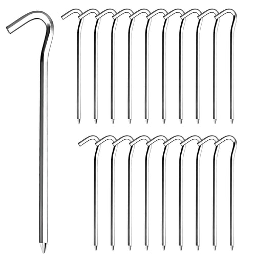 AlumiTent 20pc 7" Ground Stakes