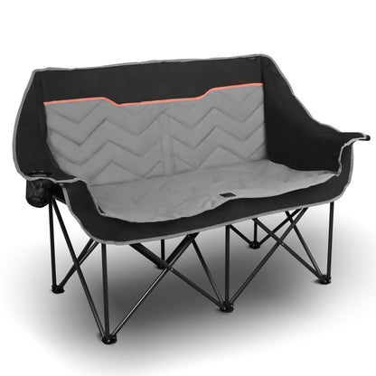 VAGANTH Dual Comfort Outdoor Loveseat – Oversized and Foldable